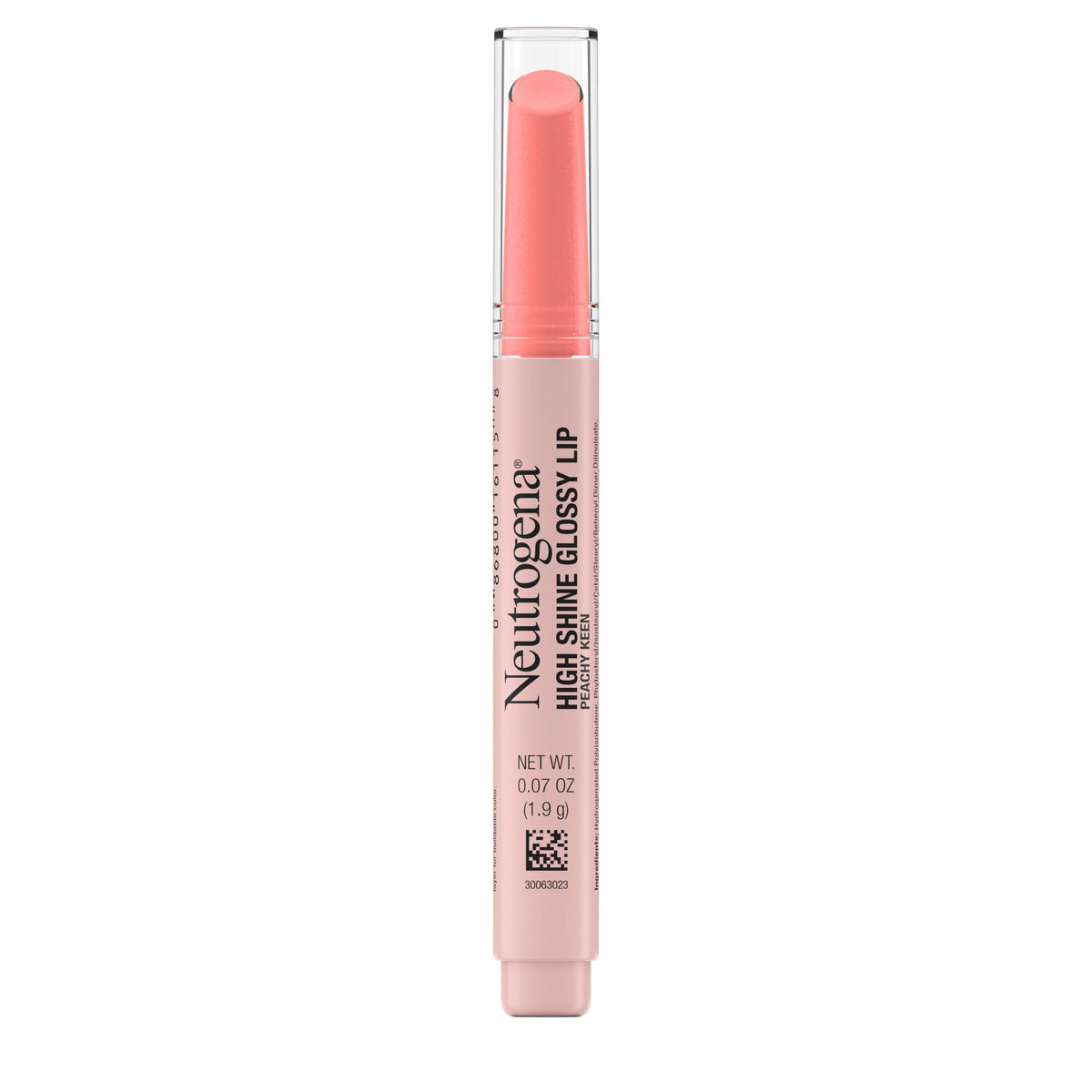 Neutrogena® High Shine Glossy Lip, Peachy Keen, 0.07 Oz