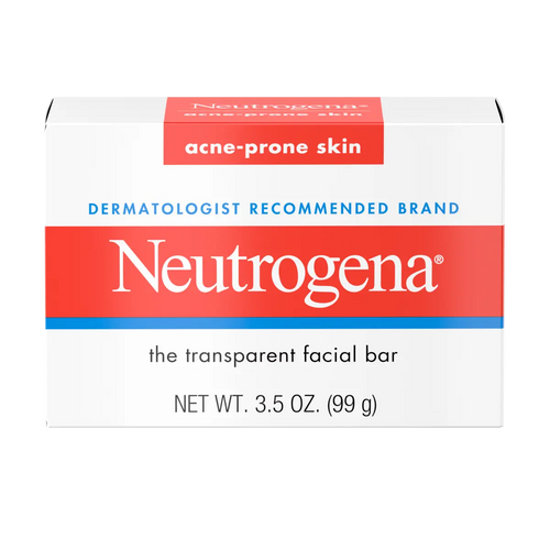 Neutrogena Facial Cleansing Bar for Acne-Prone Skin, 3.5 Oz