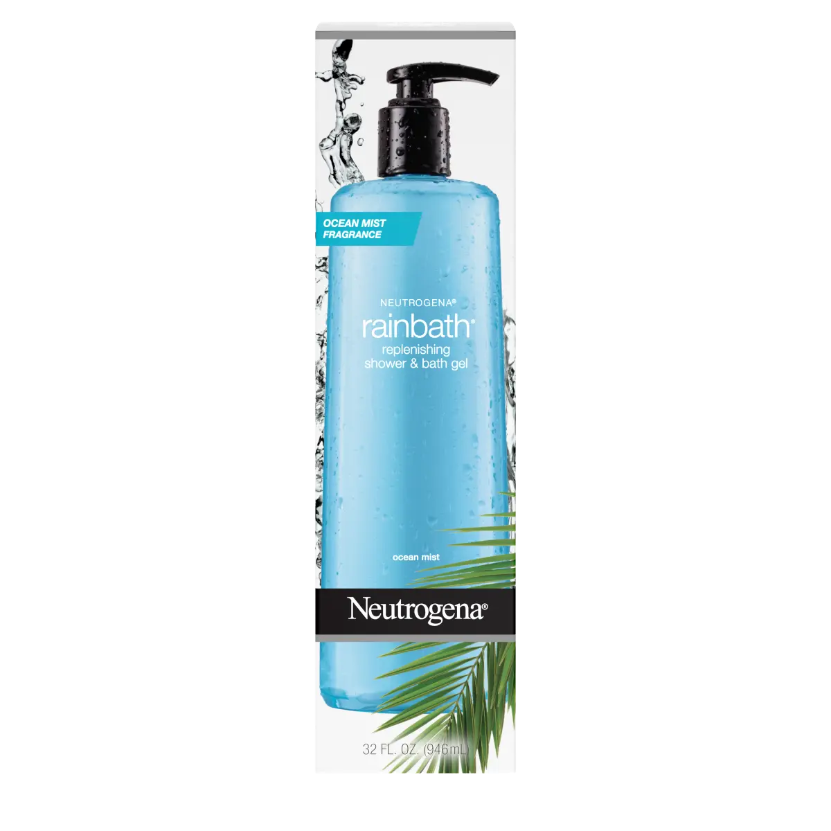 Neutrogena® Rainbath Replenishing Shower and Bath Gel Ocean Mist, 32 Fl. Oz
