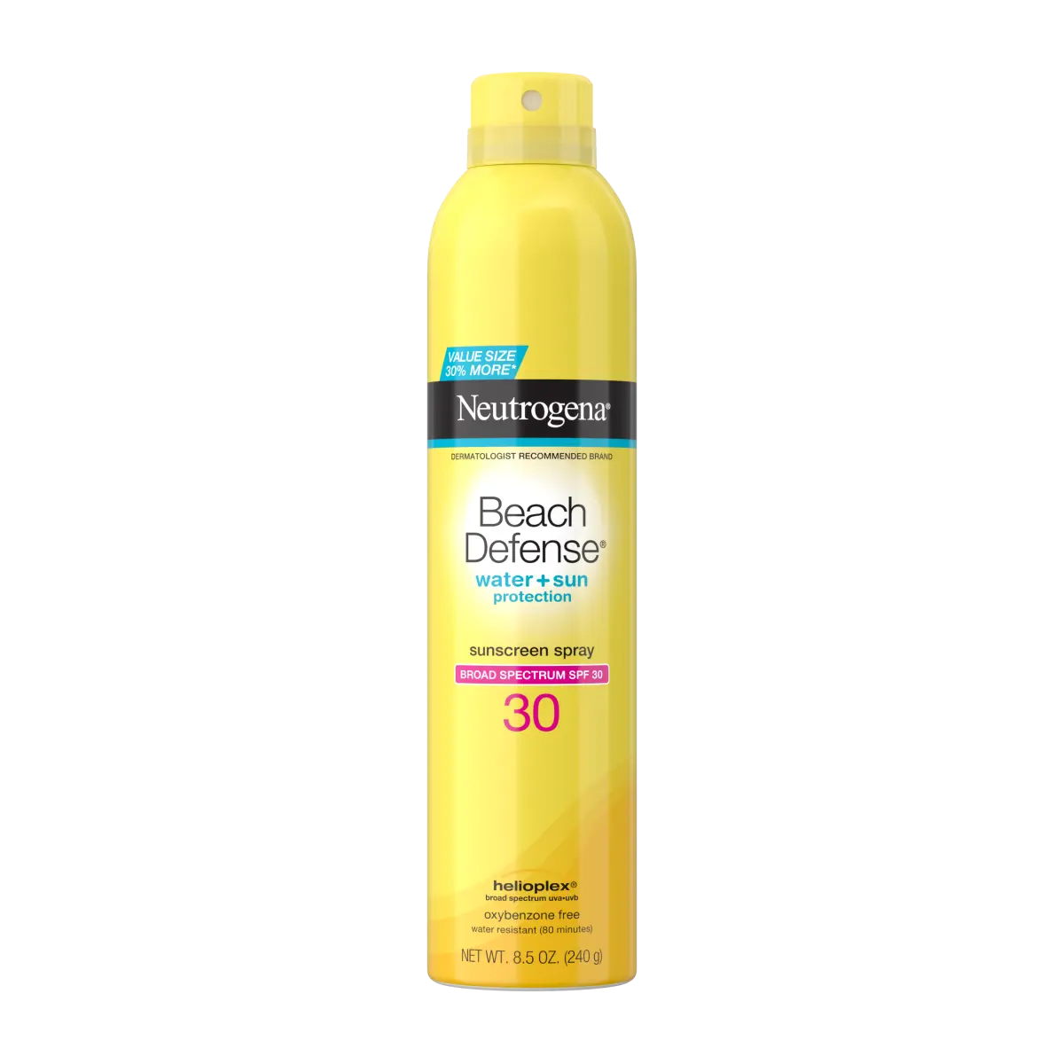 Beach Defense® Water + Sun Protection Sunscreen Spray Broad Spectrum SPF 30 