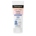 Neutrogena® Pure and Free Baby Mineral Sunscreen Broad Spectrum SPF 50, 3 Fl. Oz