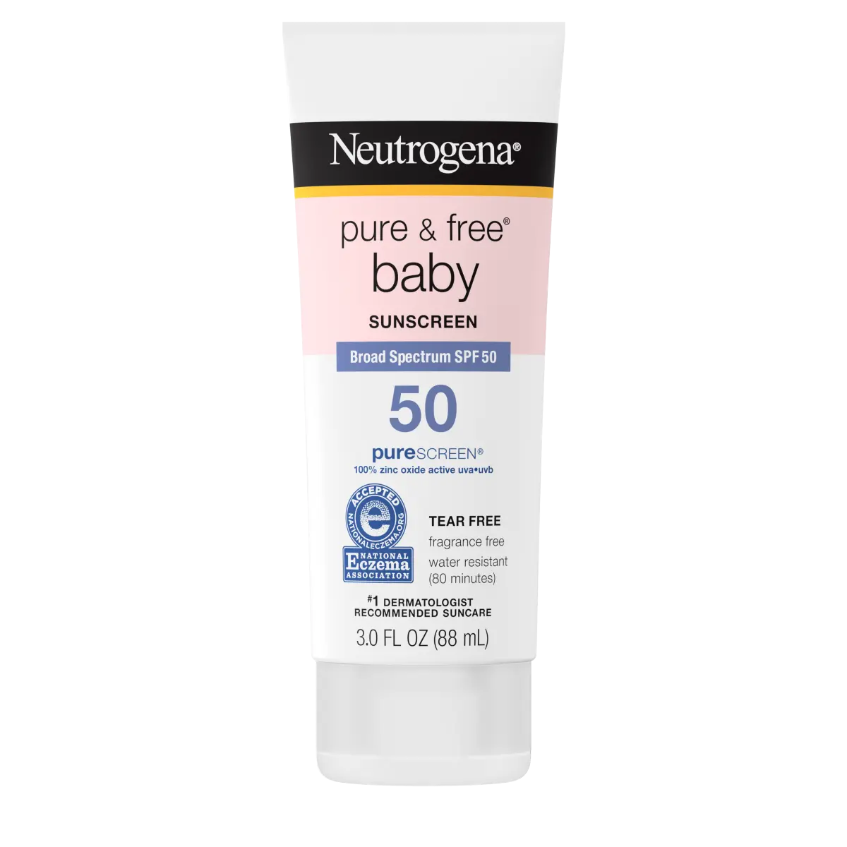 Neutrogena® Pure and Free Baby Mineral Sunscreen Broad Spectrum SPF 50, 3 Fl. Oz