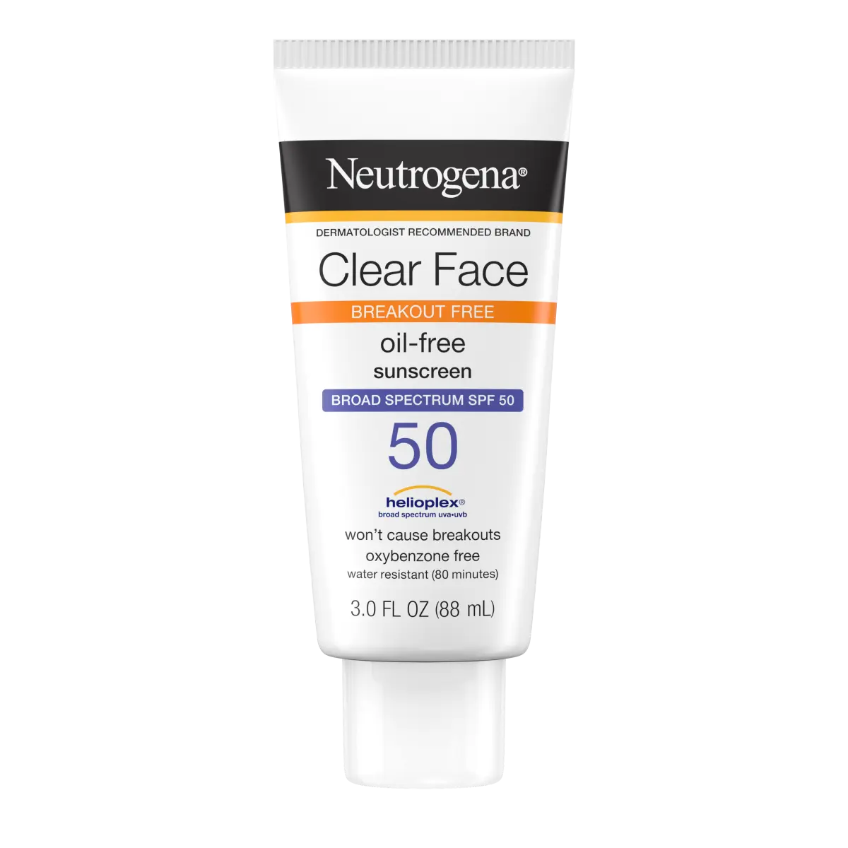 Neutrogena® Clear Face Liquid Lotion Sunscreen Broad Spectrum SPF 50, 3 Fl. Oz