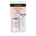 Neutrogena® Pure & Free Baby Sunscreen Stick Broad Spectrum SPF 50, 0.47 Oz