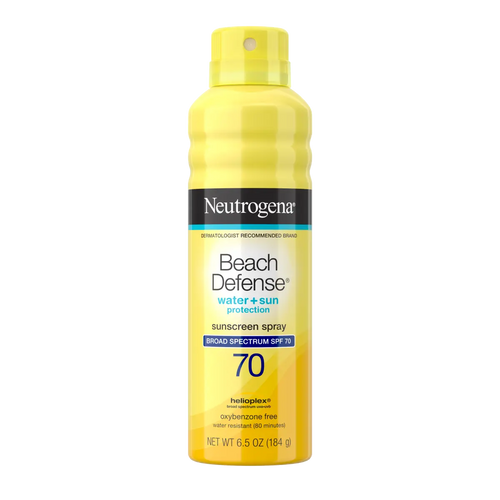 Beach Defense® Water + Sun Protection Sunscreen Spray Broad Spectrum SPF 70