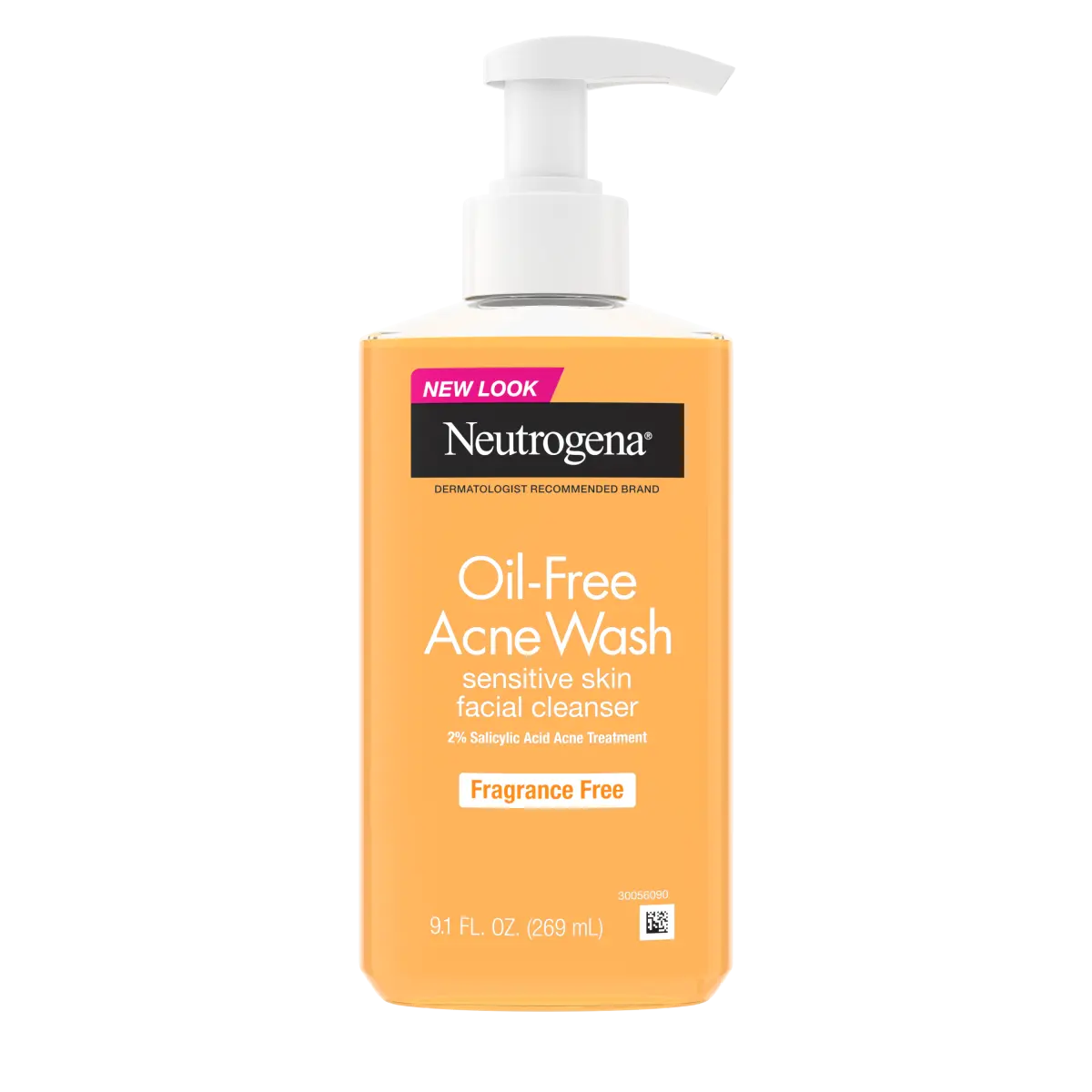 Neutrogena® Oil-Free Acne Wash, Fragrance Free 9.1 FL. Oz 